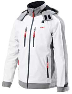VESTE SOFTSHELL CHAUFFANTE BLANCHE taille XXL FLEX 511951